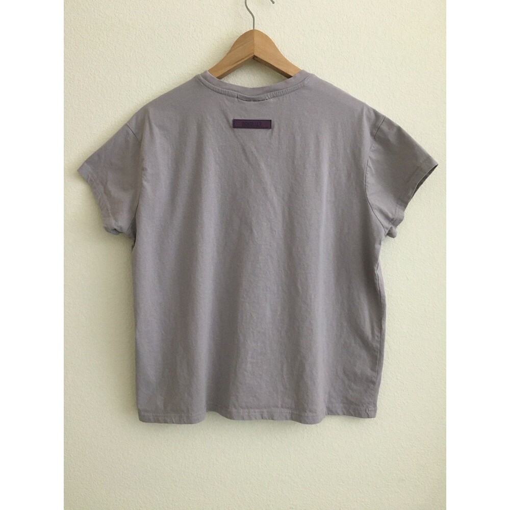 Brooklyn Cloth Originals Womens XL Purple Logo Graphic Cotton Crew Neck T-Shirt - Picture 3 of 9